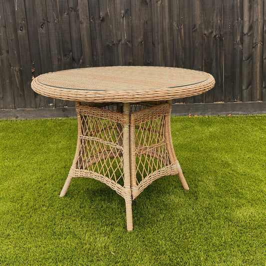 AMOIR-Outdoor-Poly-Rattan-Wicker-Dining-Table-Natural-Brown