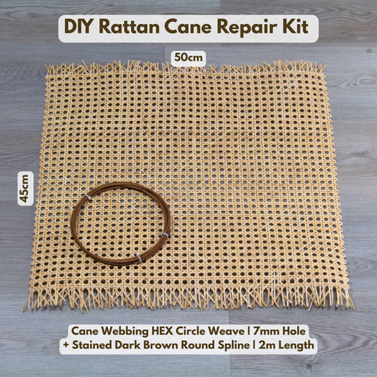 Natural Rattan Cane Chair Repair Kit
