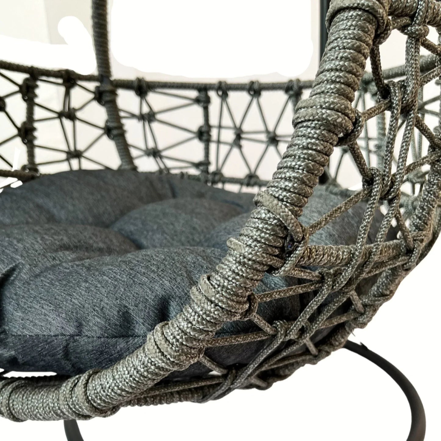 ESMEE Pet Swing Basket Bed Egg Chair for Small Cat & Dog- Grey - Direct Factory Furniture Australia
