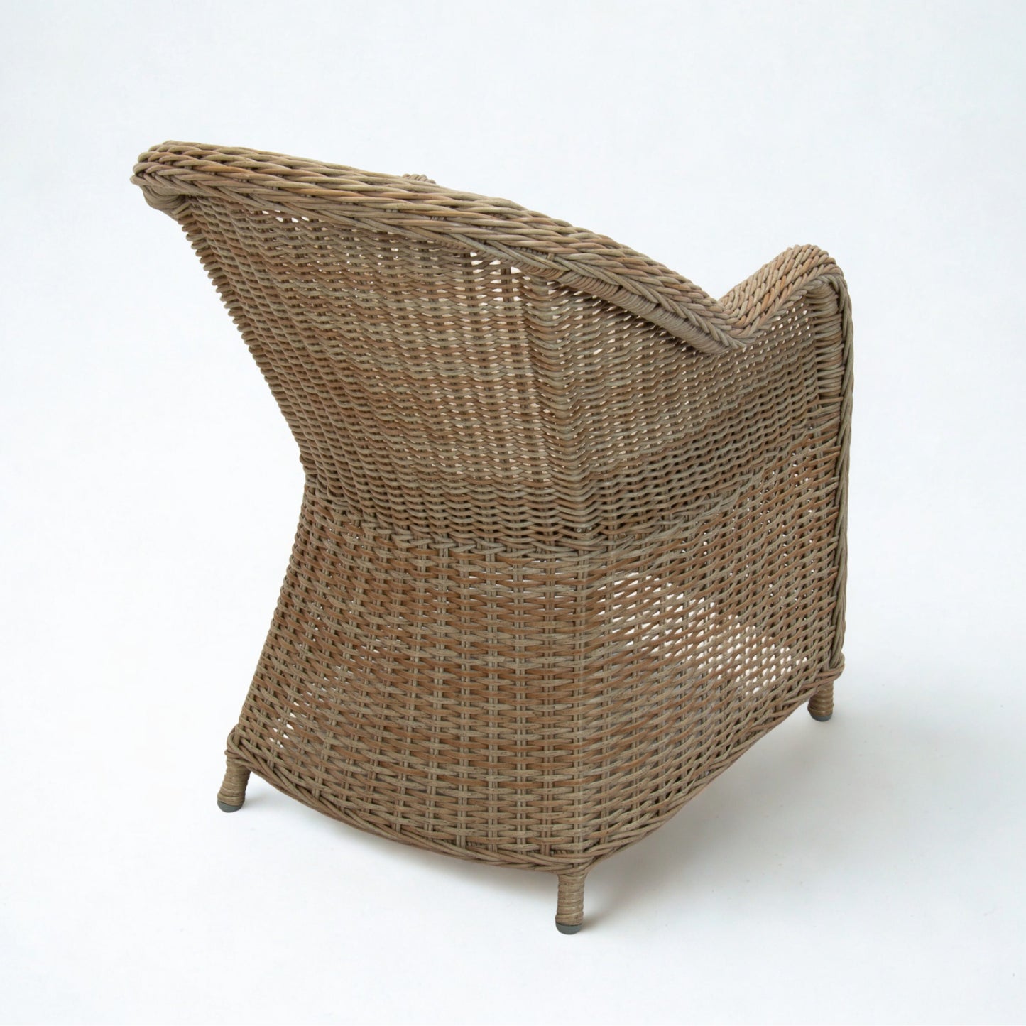 MALAWI | Poly Rattan Wicker Outdoor Dining Chair | Natural