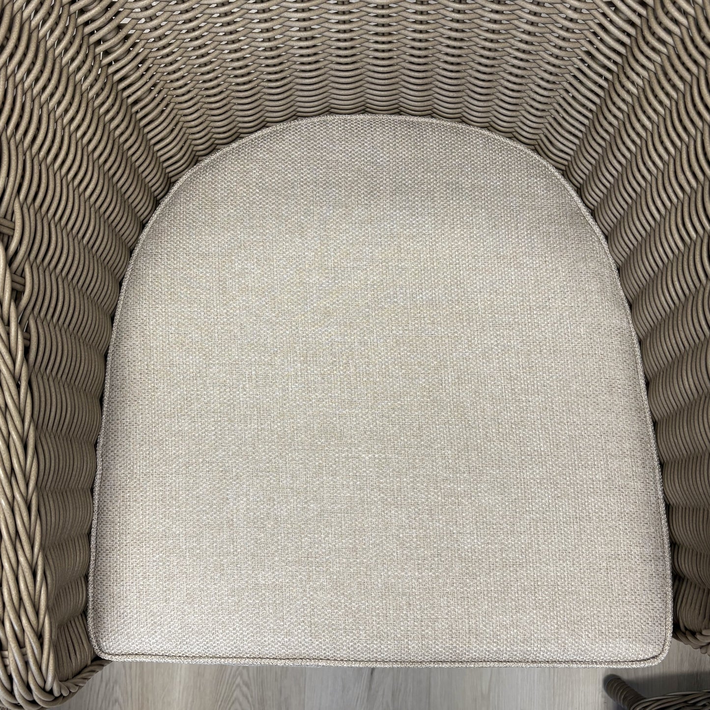 MALAWI | Outdoor Dining Chair Replacement Cushion | Beige Colour