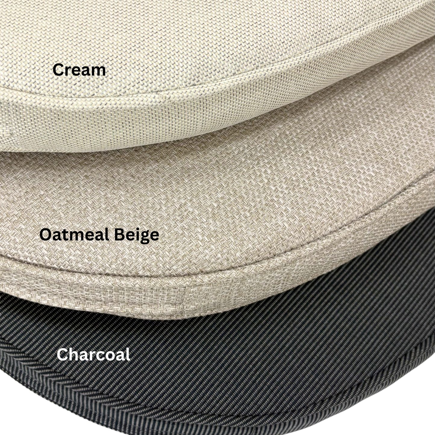 MALAWI | Outdoor Dining Chair Replacement Cushion | Oatmeal Beige Colour | 50cmx50cm
