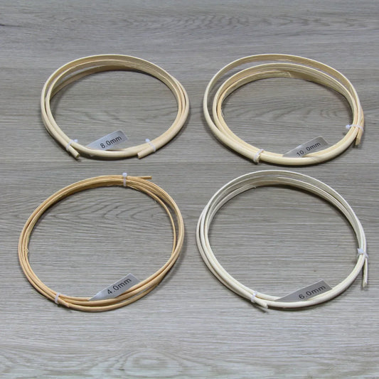 Natural Rattan Cane Half Round Spline - N-HR-10-1 - Direct Factory Furniture Australia