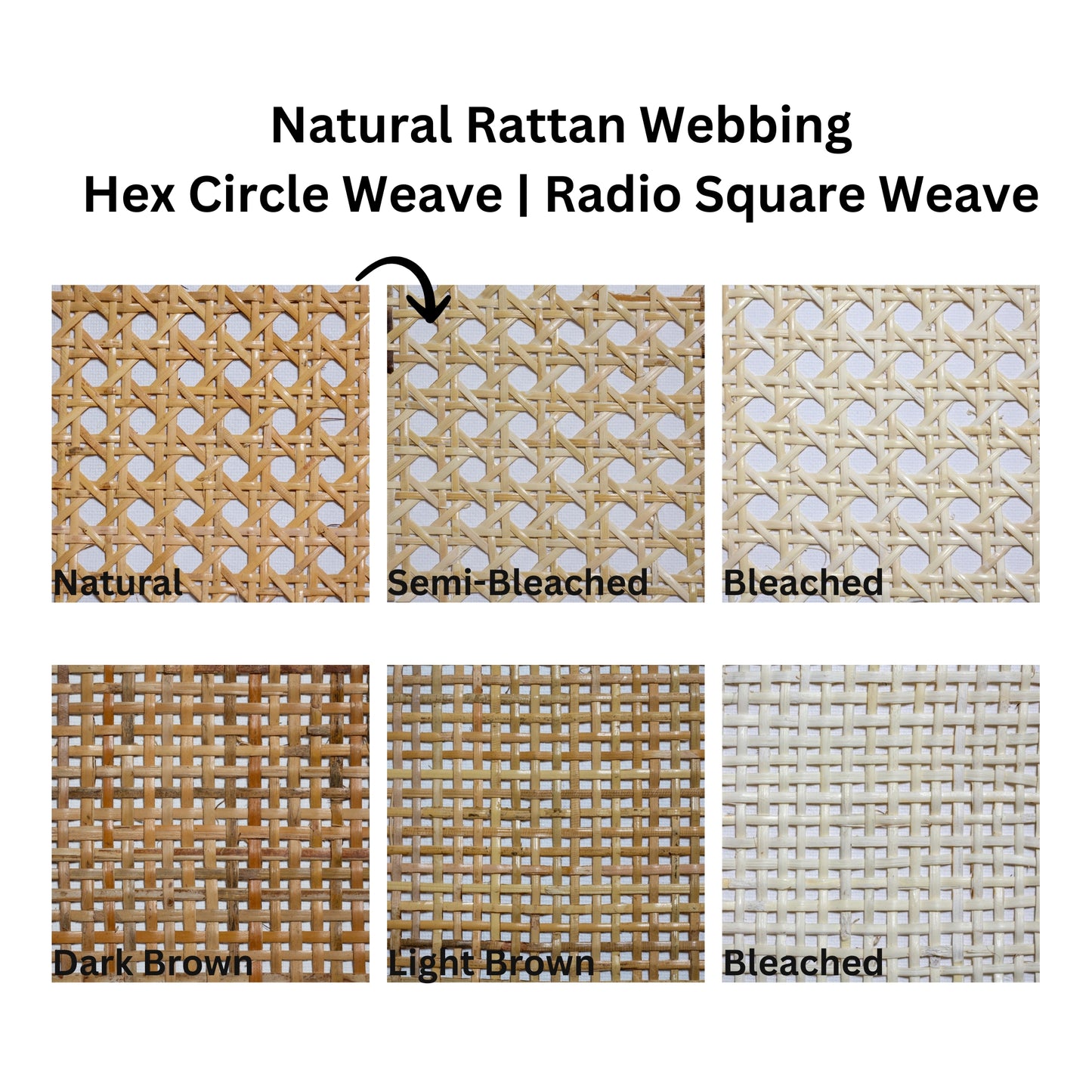 Natural-Rattan-Cane-Webbing-Mesh-Roll-Panel-Furniture-Chair-Repair-Open-Weave-Circle-Hexagonal-Melbourne-Australia-Semi-Bleached-Light-Brown-3