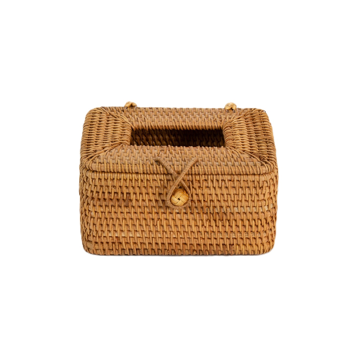 Natural Rattan Cane Handicraft | Tissue Box