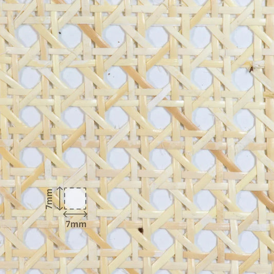 Natural-Rattan-Cane-Webbing-Mesh-Roll-Panel-Furniture-Chair-Repair-Open-Weave-Circle-Hexagonal-Melbourne-Australia-Natural-Bleached-7mm-2