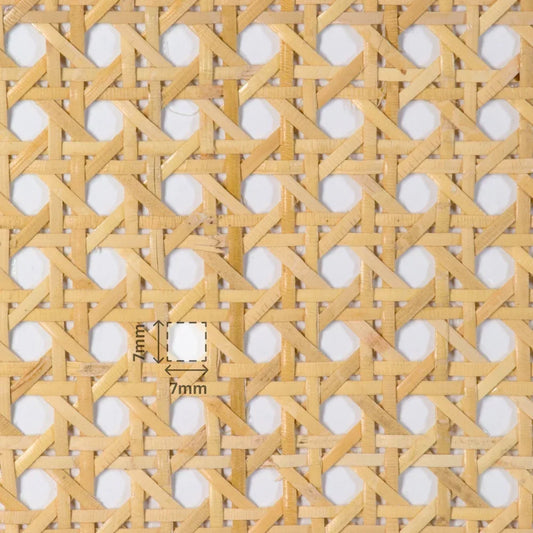 Natural-Rattan-Cane-Webbing-Mesh-Roll-Panel-Furniture-Chair-Repair-Open-Weave-Circle-Hexagonal-Melbourne-Australia-Natural-Brown-7mm-2