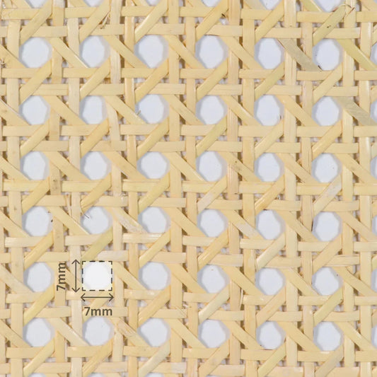 Natural-Rattan-Cane-Webbing-Mesh-Roll-Panel-Furniture-Chair-Repair-Open-Weave-Circle-Hexagonal-Melbourne-Australia-Natural-Semi-Bleached-7mm-2