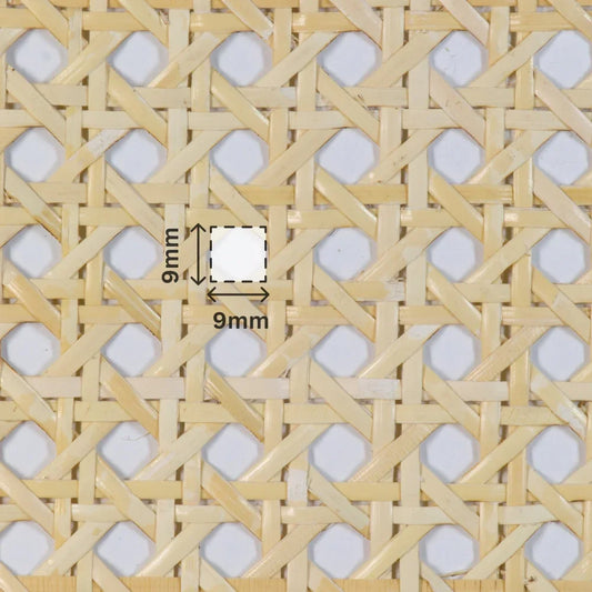 Natural-Rattan-Cane-Webbing-Mesh-Roll-Panel-Furniture-Chair-Repair-Open-Weave-Circle-Hexagonal-Melbourne-Australia-Semi-Bleached-Light-Brown-7