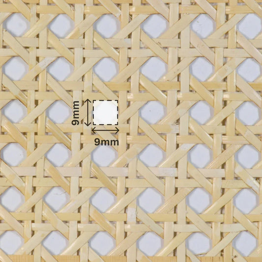 Natural-Rattan-Cane-Webbing-Mesh-Roll-Panel-Furniture-Chair-Repair-Open-Weave-Circle-Hexagonal-Melbourne-Australia-Semi-Bleached-Light-Brown-7