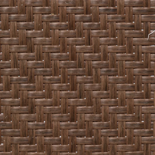 PLASTIC Rattan Cane Webbing | HERRINGBONE | CHESTNUT BROWN - S-HRB-CB-60-1 - Direct Factory Furniture Australia