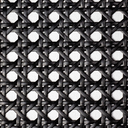 Plastic-Synthetic-Faux-PE-Rattan-Cane-Webbing-Mesh-Roll-Panel-Furniture-Chair-Repair-Open-Weave-Circle-Hexagonal-Melbourne-Australia-Black-2
