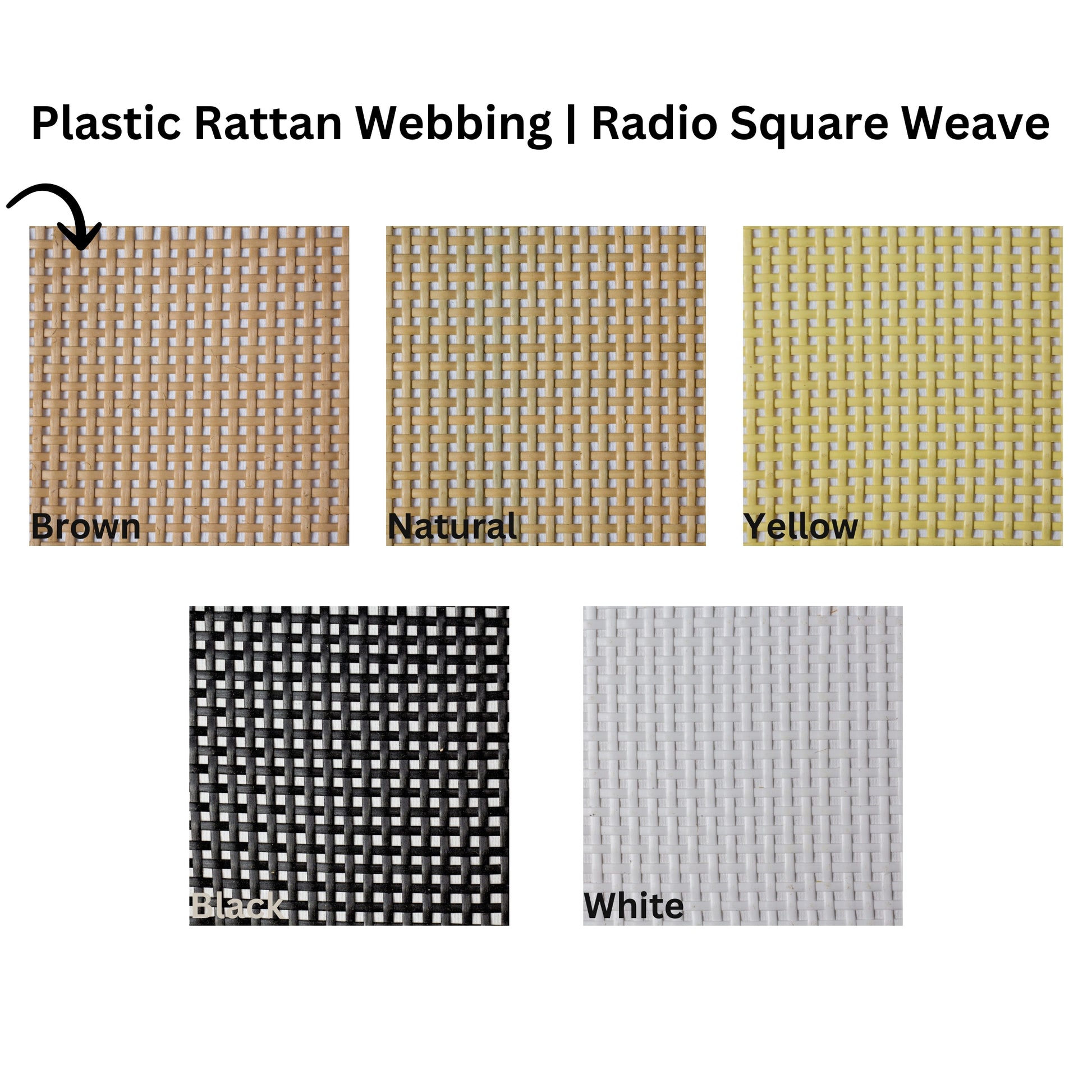 Plastic-Synthetic-Faux-PE-Rattan-Cane-Webbing-Mesh-Roll-Panel-Furniture-Chair-Repair-Open-Weave-Square-Radio-Melbourne-Australia-Brown-3