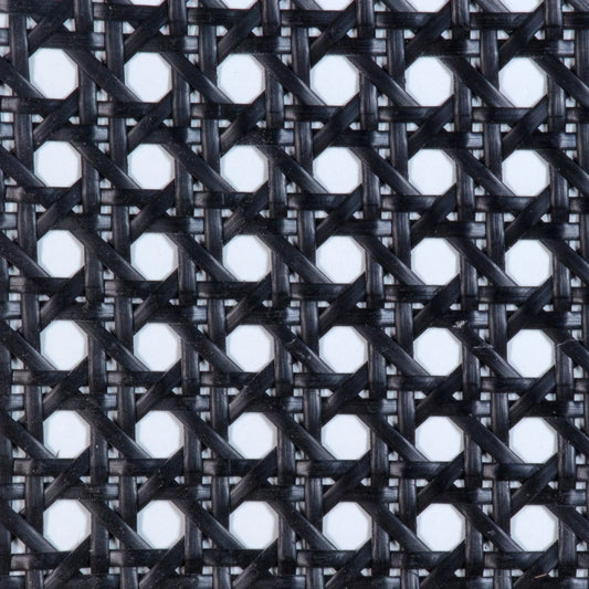 Plastic-Synthetic-Faux-PE-Rattan-Cane-Webbing-Mesh-Roll-Panel-Furniture-Chair-Repair-Open-Weave-Circle-Hexagonal-Melbourne-Australia-Black-7