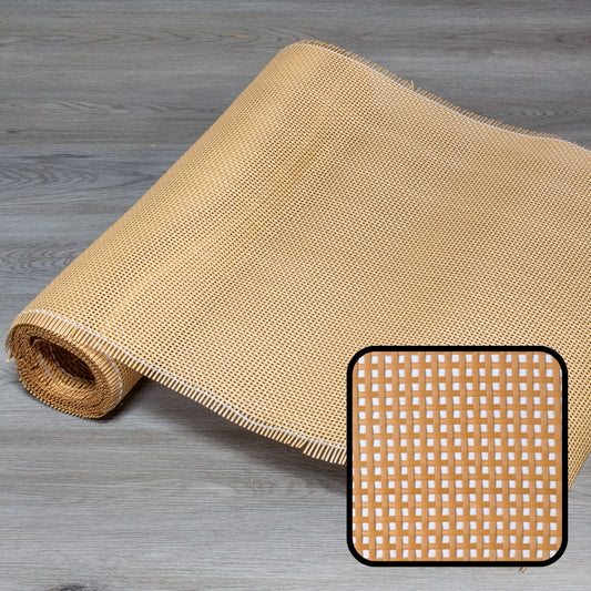 Plastic-Synthetic-Faux-PE-Rattan-Cane-Webbing-Mesh-Roll-Panel-Furniture-Chair-Repair-Open-Weave-Square-Radio-Melbourne-Australia-Brown-5