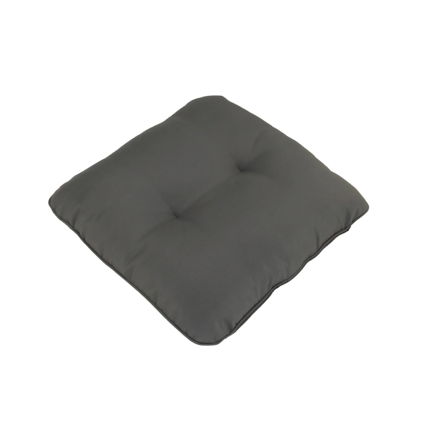 AMOIR | Outdoor Dining Chair Replacement Cushion Set (Seat +Back) | Dark Grey Colour | 52cmx52cm