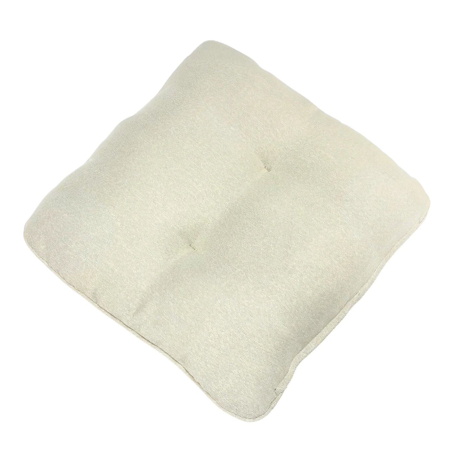 AMOIR | Outdoor Dining Chair Replacement Cushion Set (Seat +Back) | Cream Beige Colour | 52cmx52cm