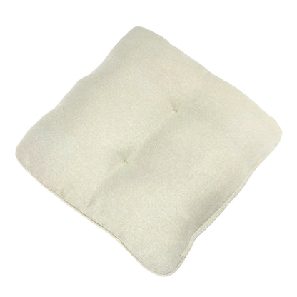 AMOIR | Outdoor Dining Chair Replacement Cushion Set (Seat +Back) | Cream Beige Colour | 52cmx52cm