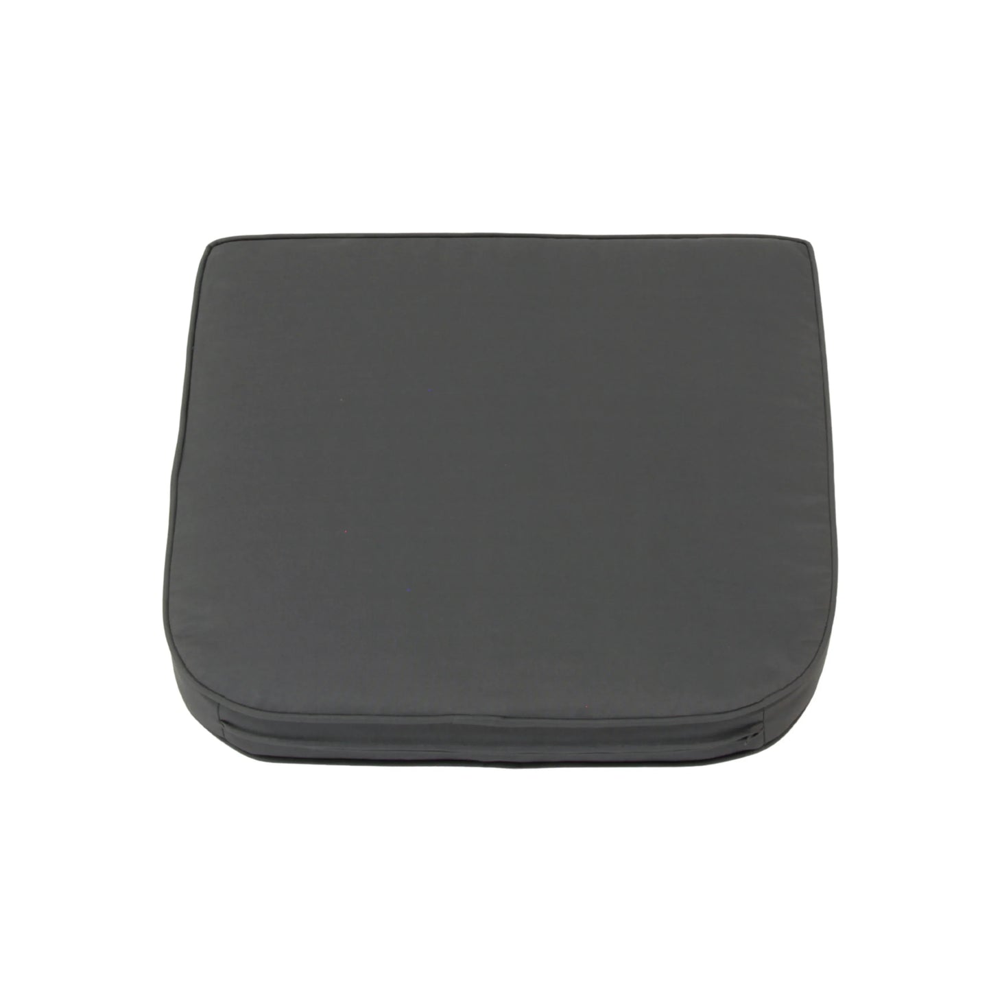 AMOIR | Outdoor Dining Chair Replacement Cushion Set (Seat +Back) | Dark Grey Colour | 52cmx52cm