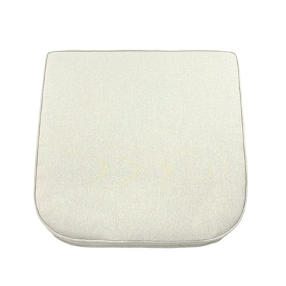 AMOIR | Outdoor Dining Chair Replacement Cushion Set (Seat +Back) | Cream Beige Colour | 52cmx52cm