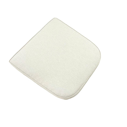 AMOIR | Outdoor Dining Chair Replacement Cushion Set (Seat +Back) | Cream Beige Colour | 52cmx52cm