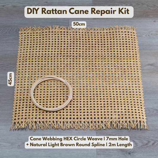 Natural Rattan Cane Chair Repair Kit