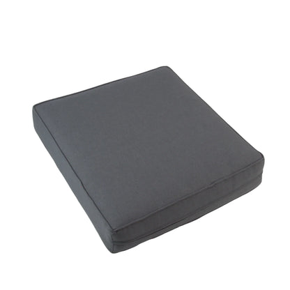 EDEN| Outdoor Lounge / Sofa Replacement Cushion Set (Seat & Back) | Dark Grey Colour | 60cmx60cm