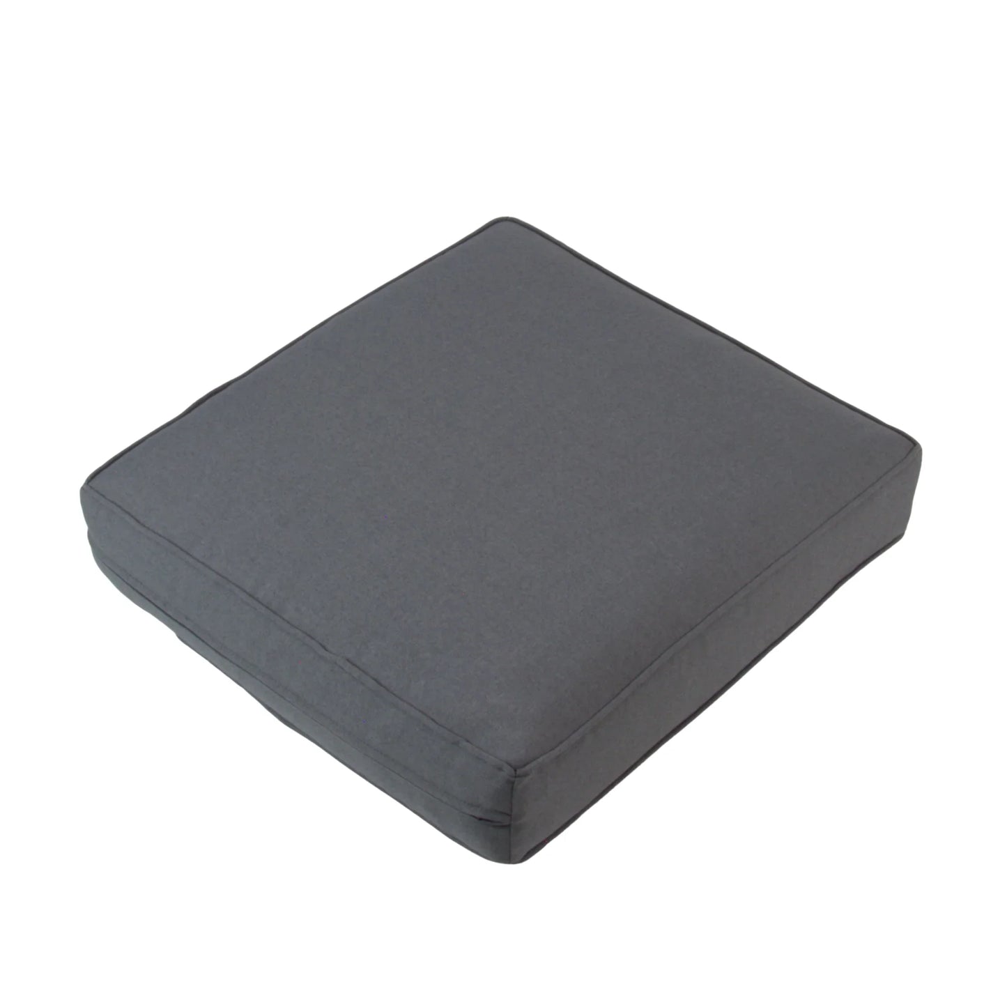 EDEN| Outdoor Lounge / Sofa Replacement Cushion Set (Seat & Back) | Dark Grey Colour | 60cmx60cm