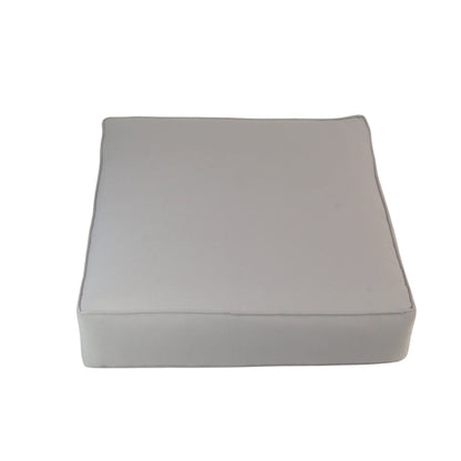 EDEN| Outdoor Lounge / Sofa Replacement Cushion Set (Seat & Back) | Light Grey Colour | 65cmx65cm
