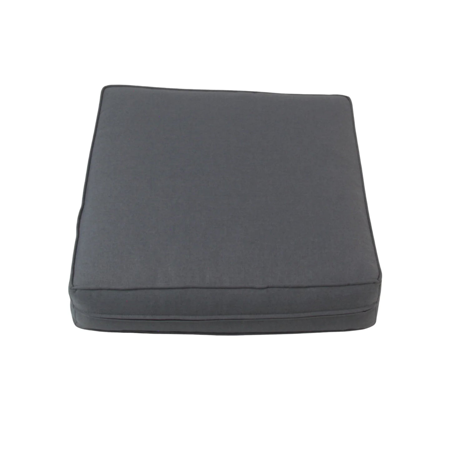 ELBA| Outdoor Lounge / Armchair Replacement Cushion Set (Seat & Back) | Dark Grey Colour | 50cmx55cm