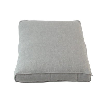ELBA| Outdoor Lounge / Armchair Replacement Cushion Set (Seat & Back) | Light Grey Colour | 50cmx55cm