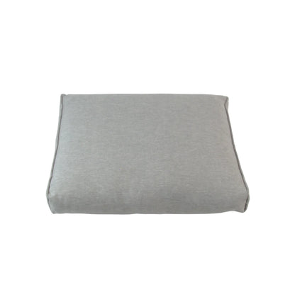 ELBA| Outdoor Lounge / Armchair Replacement Cushion Set (Seat & Back) | Light Grey Colour | 50cmx55cm