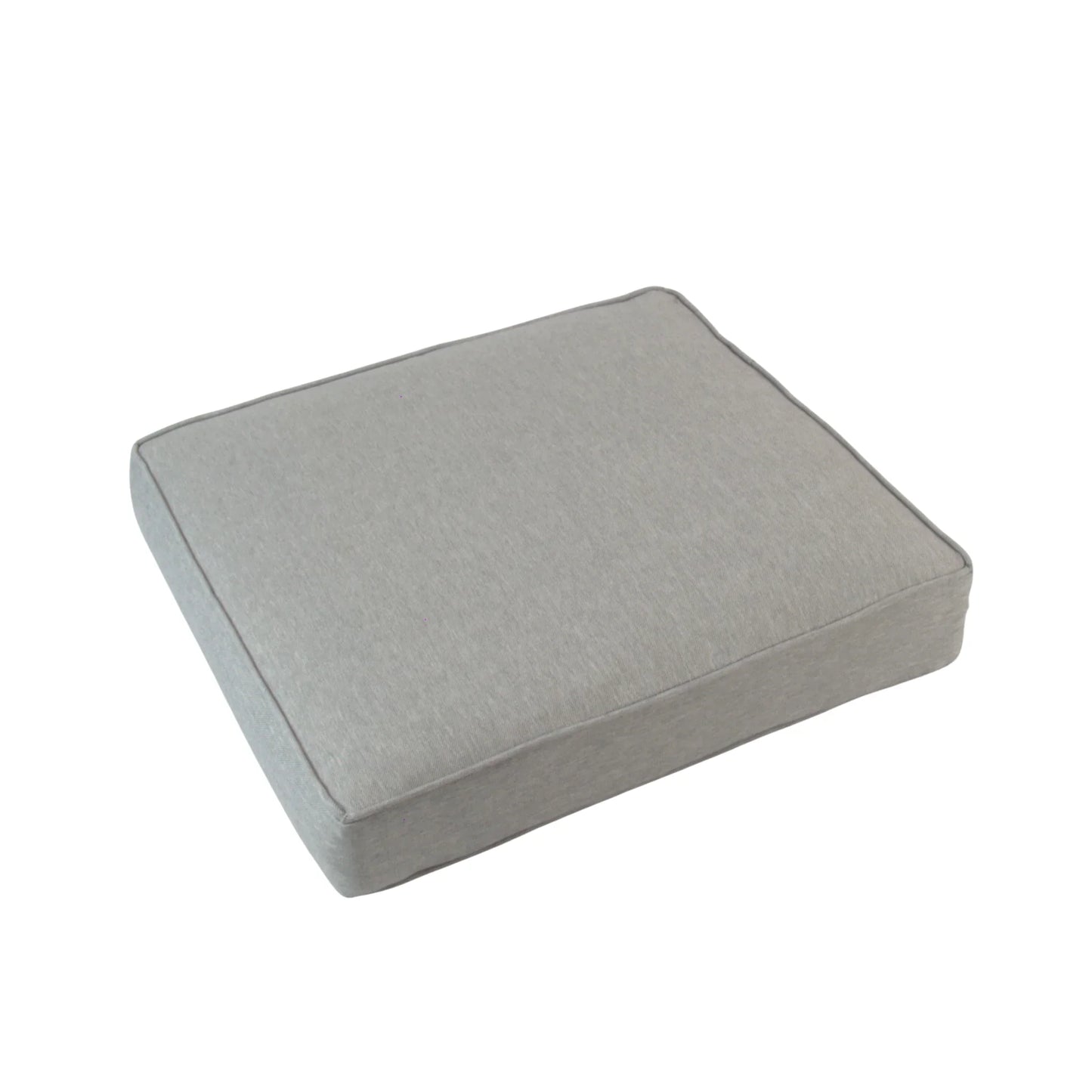 ELBA| Outdoor Lounge / Armchair Replacement Cushion Set (Seat & Back) | Light Grey Colour | 50cmx55cm