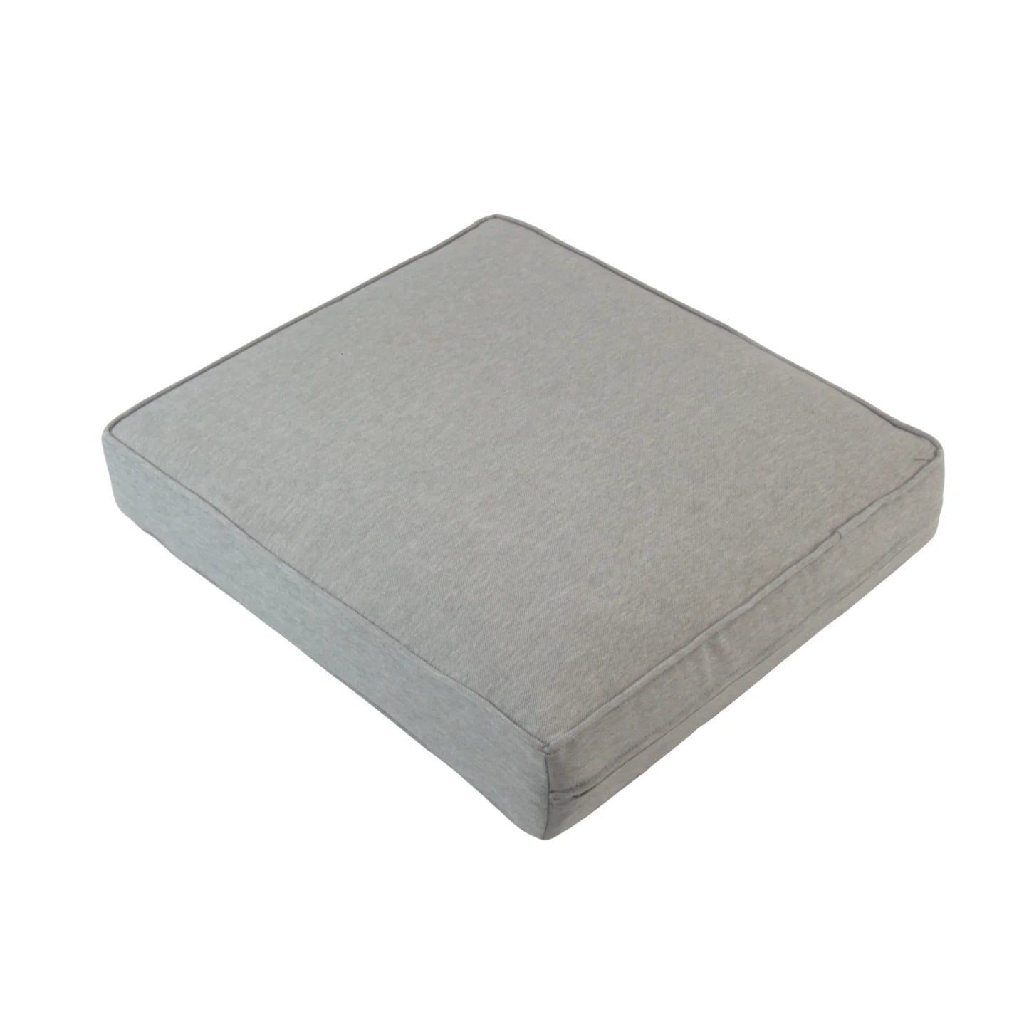 ELBA| Outdoor Lounge / Armchair Replacement Cushion Set (Seat & Back) | Light Grey Colour | 50cmx55cm