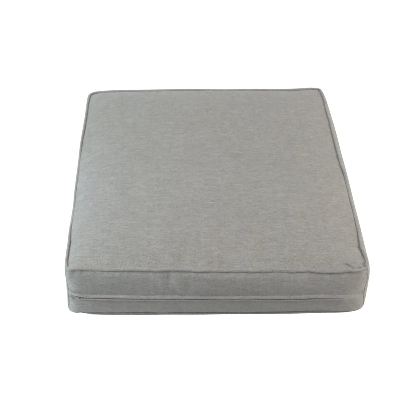 ELBA| Outdoor Lounge / Armchair Replacement Cushion Set (Seat & Back) | Light Grey Colour | 50cmx55cm