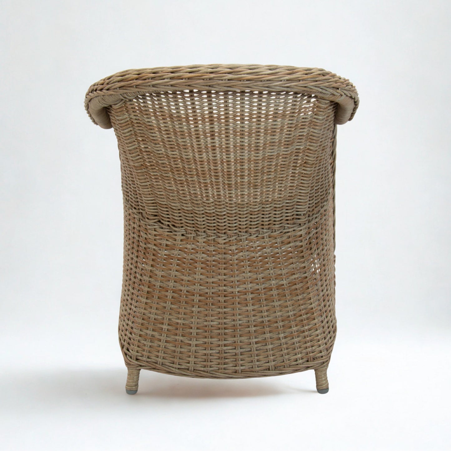 MALAWI | Poly Rattan Wicker Outdoor Dining Chair | Natural