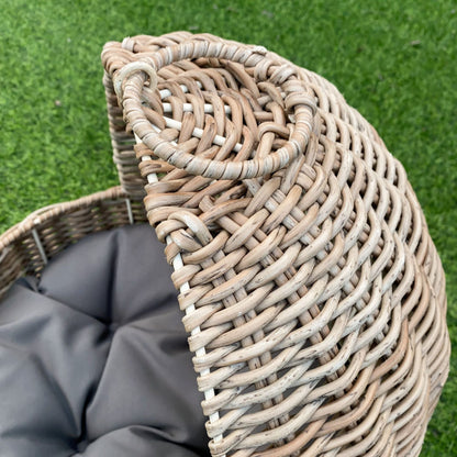 MAIA Pet Basket Bed for Small Cat & Dog- Brown - Direct Factory Furniture Australia
