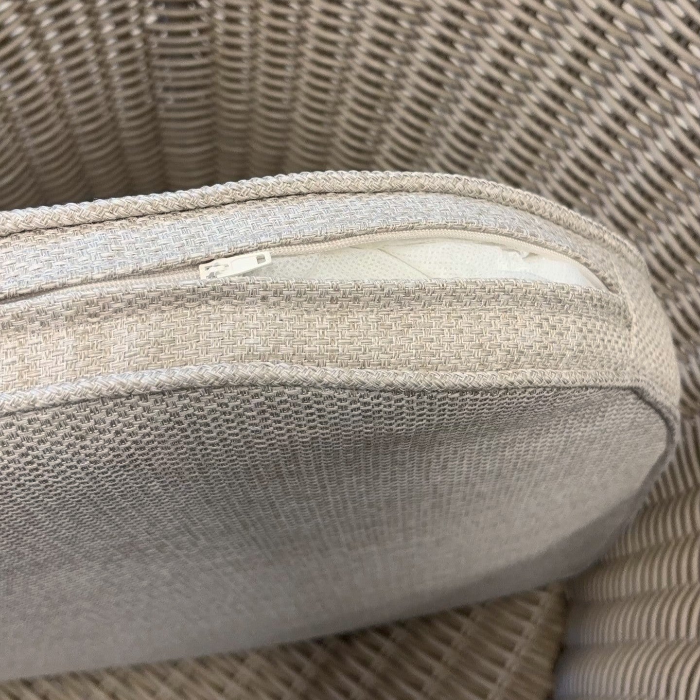 MALAWI | Outdoor Dining Chair Replacement Cushion | Beige Colour