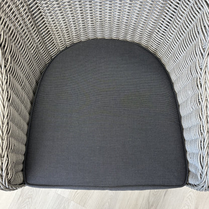MALAWI | Outdoor Dining Chair Replacement Cushion | Dark Grey Colour