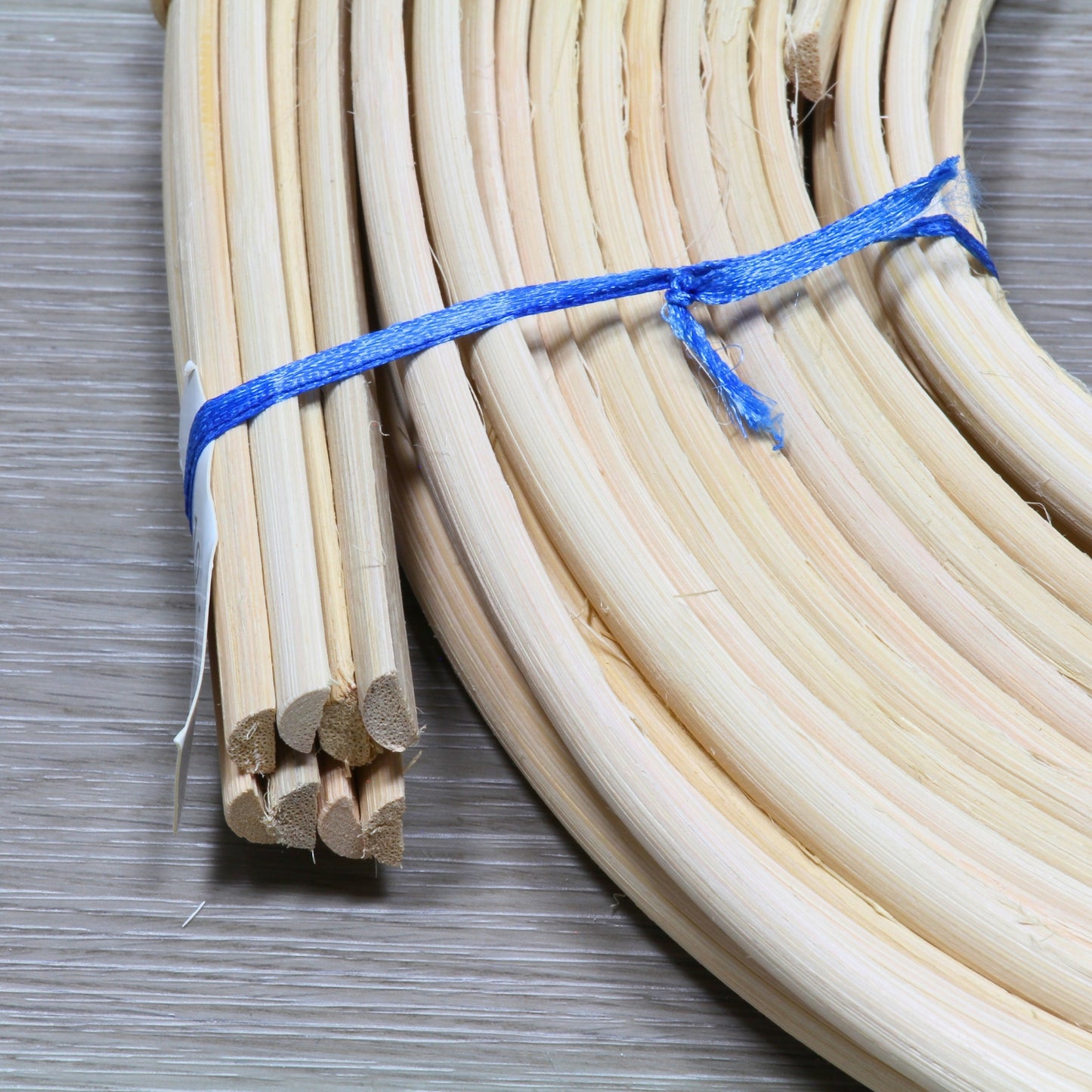 Natural Rattan Cane Half Round Spline