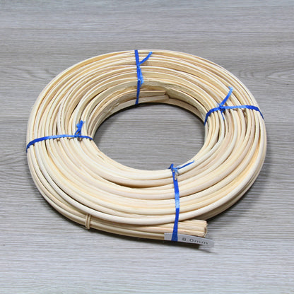 Natural Rattan Cane Half Round Spline