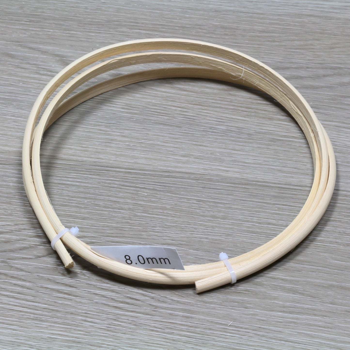 Natural Rattan Cane Half Round Spline