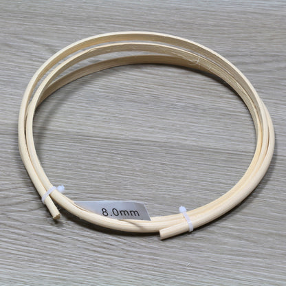 Natural Rattan Cane Half Round Spline