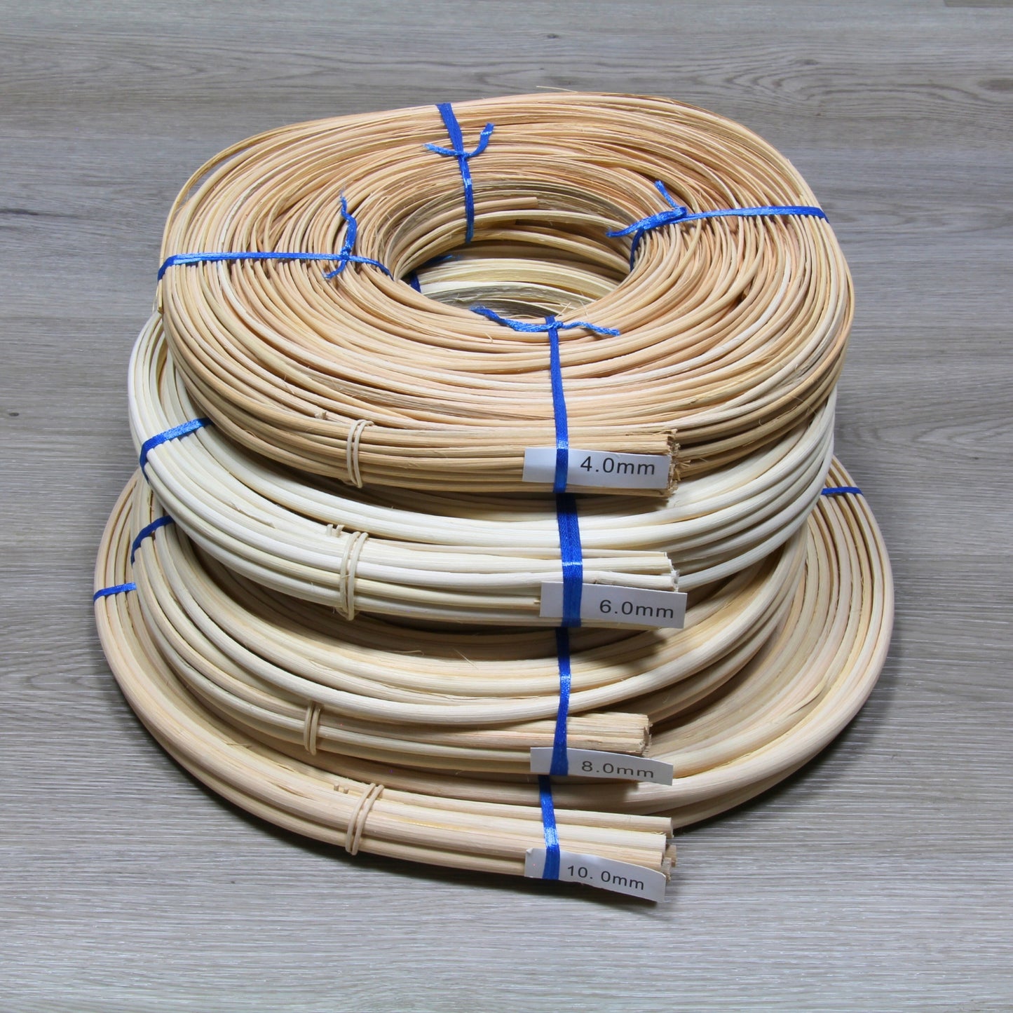 Natural Rattan Cane Half Round Spline