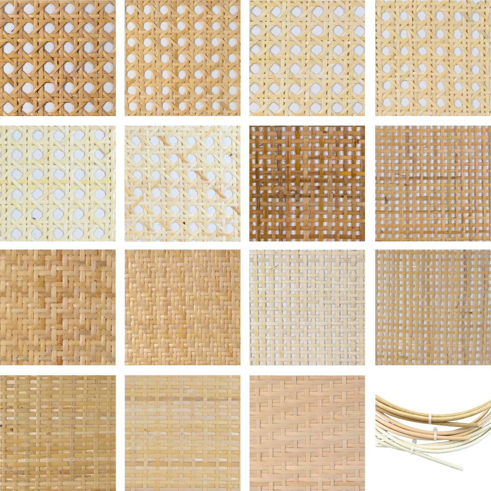 Natural Rattan Cane Webbing Sample – Direct Factory Furniture Australia