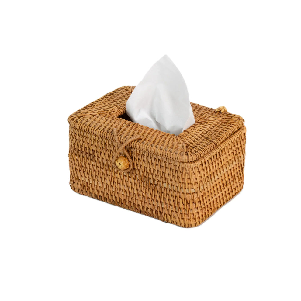 Natural Rattan Cane Handicraft | Tissue Box – Direct Factory Furniture ...