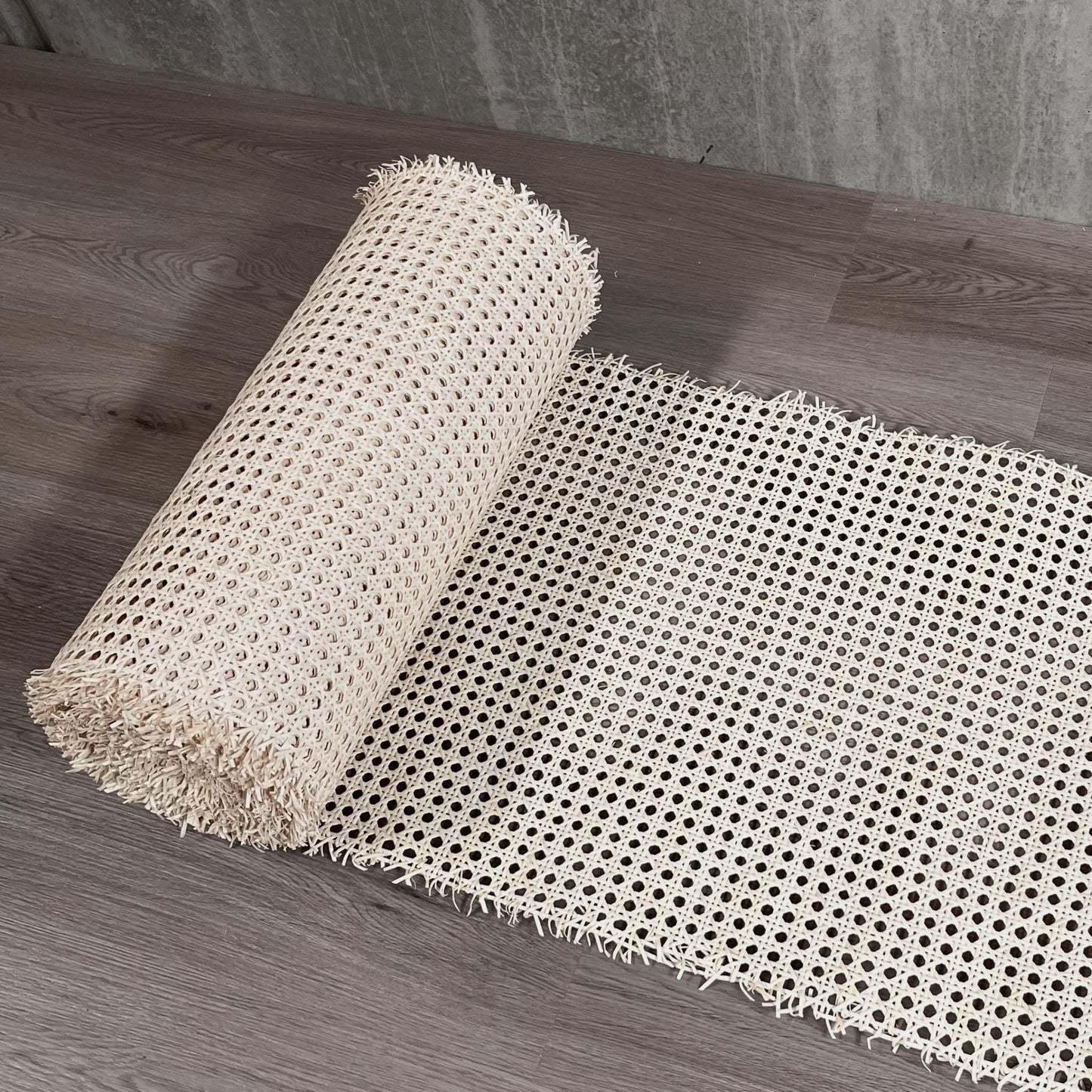 Natural-Rattan-Cane-Webbing-Mesh-Roll-Panel-Furniture-Chair-Repair-Open-Weave-Circle-Hexagonal-Melbourne-Australia-Bleached-Light-Brown-5