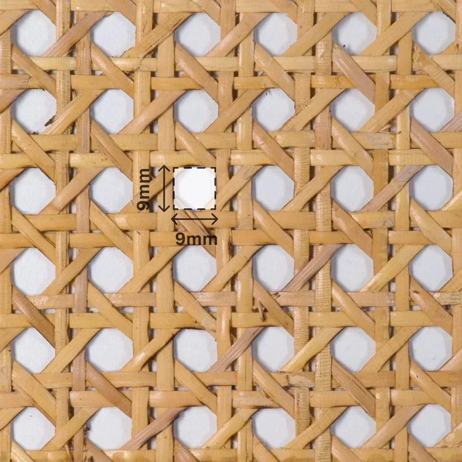 Natural Rattan Cane Webbing Roll Sheet & Supplies – Direct Factory ...