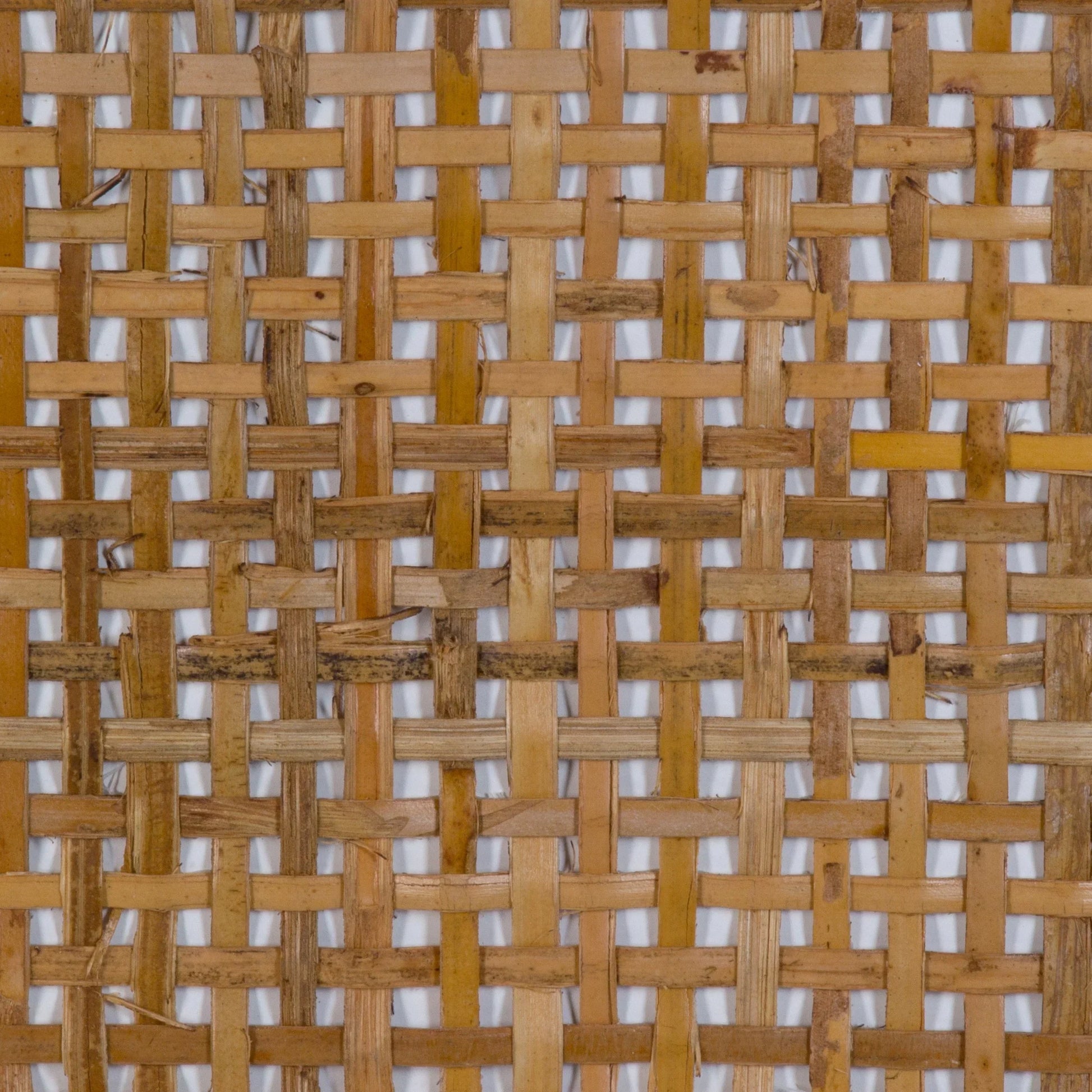 NATURAL Rattan Cane Webbing RADIO Square Weave DARK BROWN