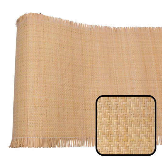NATURAL Rattan Cane Webbing | HERRINGBONE| NATURAL LIGHT BROWN